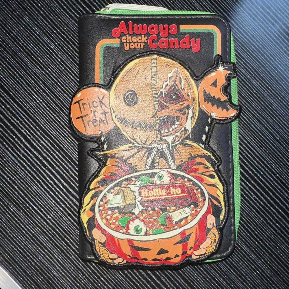 Trick ‘r Treat Always Check Your Candy Women’s Clutch Wallet